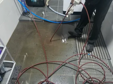 하수구 냄새가 올라와요 실제 작업 현장